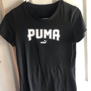 black puma shirt